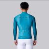 Áo đạp xe dài tay NENK ELITE màu xanh Plain LS Jersey Kline