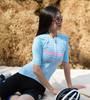 Áo đạp xe Monton ngắn tay CANDY HOUSE ( BABY BLUE)
