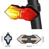 Đèn hậu xin nhan Westbiking wireless remote turn signal mẫu 2021