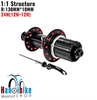 Hub kèm tháo lắp nhanh ARC RT002 sau 24 lỗ chân nan móc