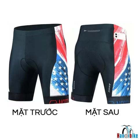 Quần đạp xe North Hill Size châu Âu