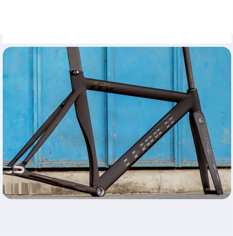 Khung fixed gear Leader 725 càng carbon 2023