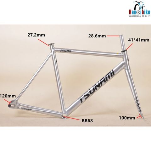 Khung Fixed Gear Tsunami SNM100 sơn màu