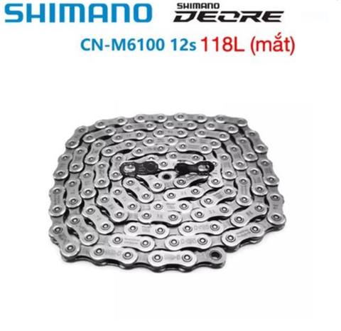 Xích 12 shimano Deore M6100 118 mắt