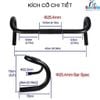 Ghi đông cong xe đạp Fixed Gear nhôm Truvativ 25.4mm