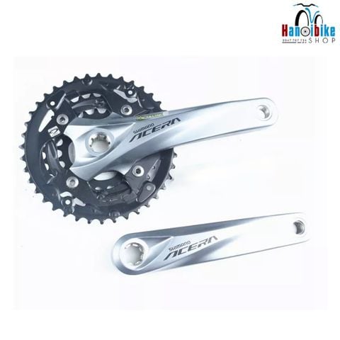 Đùi đĩa xe đạp Shimano 3 tầng ACERA FC M3000 Hàng Hộp