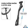 Chân chống tăng giảm khoảng cách 2 ốc 4cm cho xe đạp mẫu 01 loại to