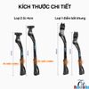 Chân chống 1 điểm nhôm loại to chắc chắn