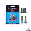 Ốc vặn đùi đĩa trục rỗng KRSEC AL7075 cho xe đạp MTB, Road