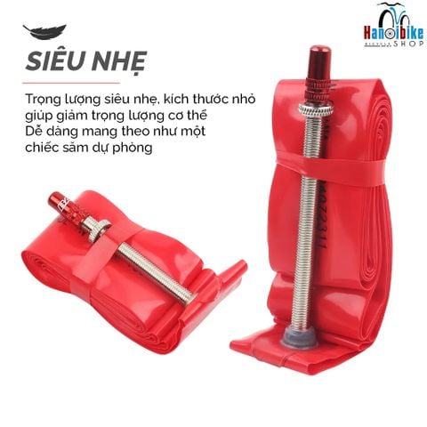 Săm siêu nhẹ BAENT sử dụng cho xe đạp bánh 700*23/28C FV80mm