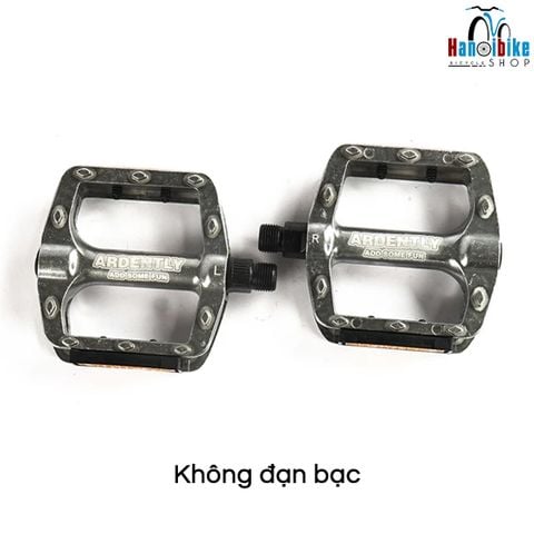 Pedal bàn đạp xe đạp Fixed Gear Ardently loại không đạn bạc gắn được strap riêng