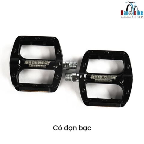 Pedal bàn đạp xe đạp Fixed Gear Ardently loại đạn bạc gắn được strap riêng