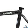 Khung xe đạp Fixed Gear SNM100 nhôm tia sét venom
