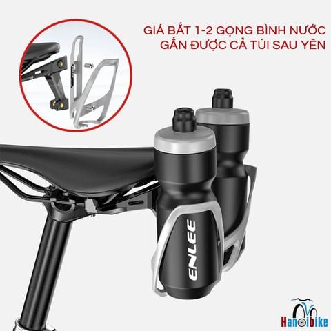 Giá bắt bình nước sau yên ENLEE đa năng sử dụng cho xe đạp Road, MTB, Fixed Gear