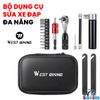Combo tool đa năng WESTBIKING kèm móc lốp+ bơm mini mã 0719355