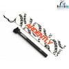 Cọc yên xe đạp Ardently màu đen bạc 27.2mm
