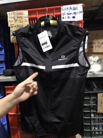 Aó ba lỗ Monton Perseverance black windproof vest