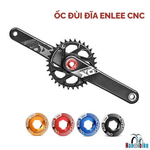 Ốc vặn đùi đĩa trục rỗng Enlee sử dụng cho xe đạp MTB, Road