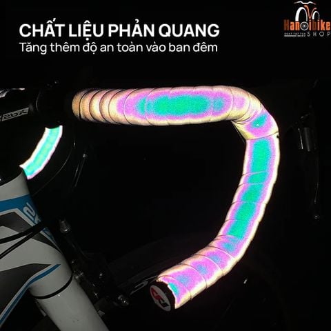 Dây quấn ghi đông xe đạp West Biking phản quang buổi tối