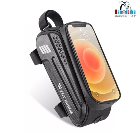 Túi khung trên xe đạp Westbiking có màn hình điện thoại mã 0707283