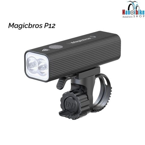 Đèn trước gắn ghi đông xe đạp Magicbros P12 2 pha