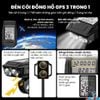 Đồng hồ GPS xe đạp 3 chức năng tích hợp đèn và còi mã BK 5201