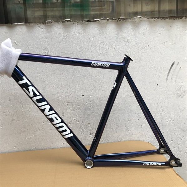 Khung Fixed Gear Tsunami SNM100 sơn màu – Hanoibike shop