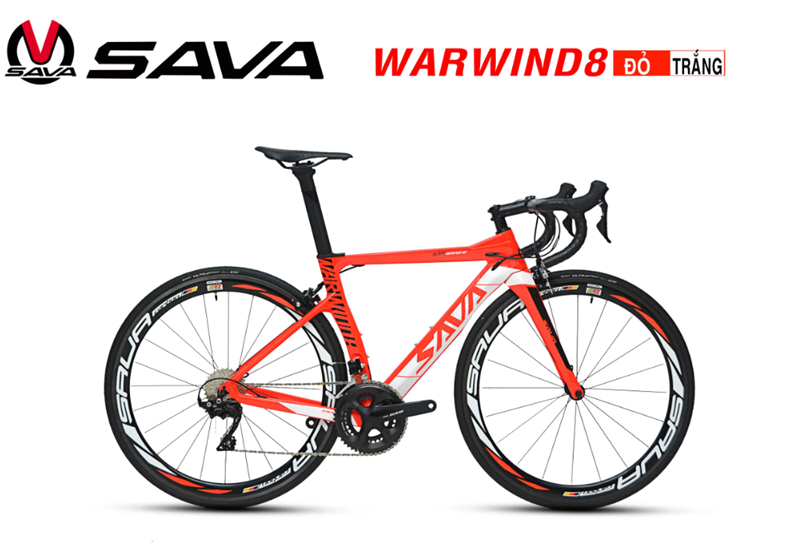 Xe p Road carbon SAVA WARWIND8 105 R7000 Hanoibike shop