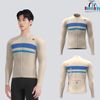 Áo dài tay NENK Men's ELITE Plain LS Jersey - màu kem