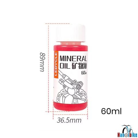 Dầu phanh xe đạp LEBYCLE 60ML chai nhỏ cho 1 xe