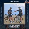 Áo đạp xe ngắn tay Monton THUNDER BLACK