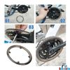 Chắn xích nhựa 4 chấu gắn đùi đĩa xe đạp
