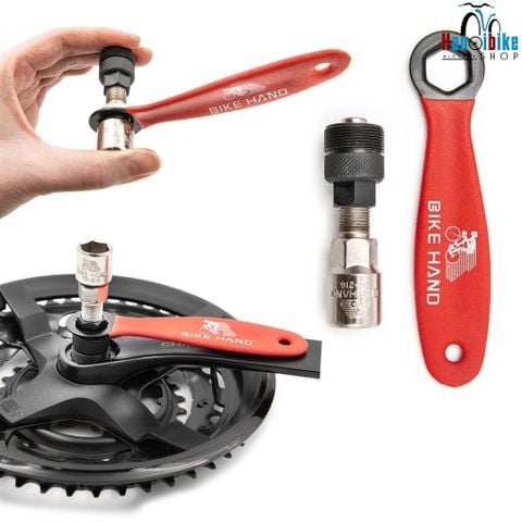 Vam tháo đùi đĩa xe đạp Bike Hand YC 216 có tay cầm