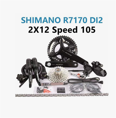 Bộ group Shimano R7170 phanh đĩa không bb+đĩa