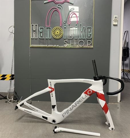 Khung carbon Pina F14 phanh má
