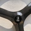 Vành carbon 3 đao HED vân carbon trước
