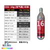 Bình Co2 16G tem đỏ