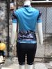 QAN nữ Hanoibike xanh ngọc ống tay rằn ri (002W)