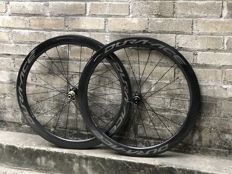 Vành carbon Dura Ace phanh đĩa thả hub Smith ceramic