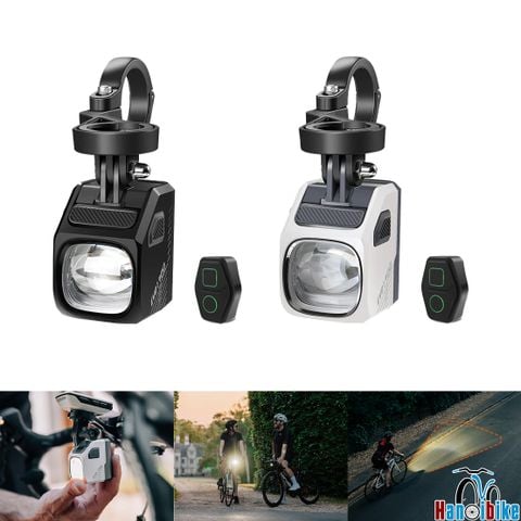 Đèn trước xe đạp siêu sáng Magicshine EVO 1700 kết nối được với điện thoại