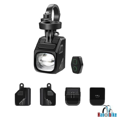 Đèn trước xe đạp siêu sáng Magicshine EVO 1700 kết nối được với điện thoại