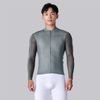 Áo đạp xe dài tay NENK ELITE màu xám Plain LS Jersey Kline