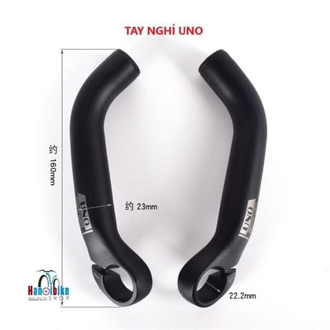 Tay sừng nghỉ UNO cho ghi đông 22.2mm