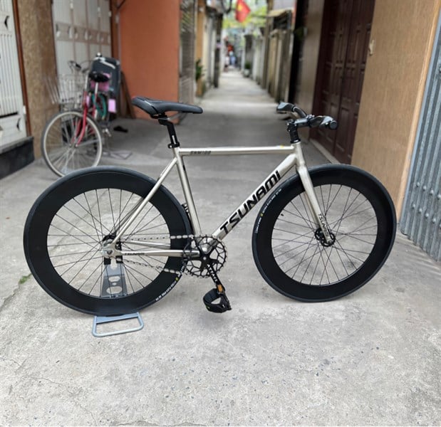 Xe Fixed Gear Tsunami SNM100 build cao cấp – Hanoibike shop