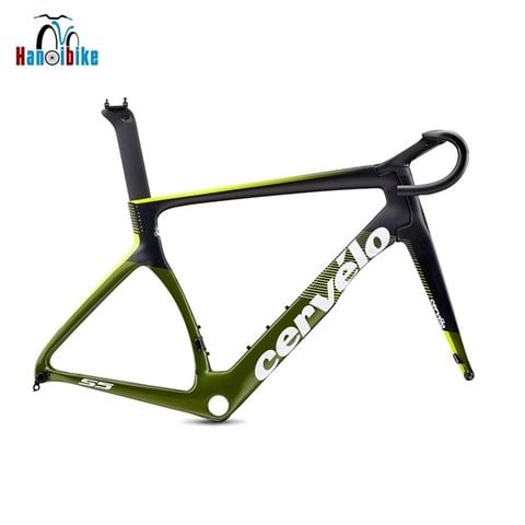 Khung carbon Cervelo S5 phanh đĩa sử dụng BB ép 46mm 1 bằng 1 lồi 1cm