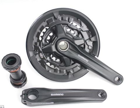 Đùi đĩa Shimano FC-MT210 22-32-44T 6/7/8 sp 170mm rỗng