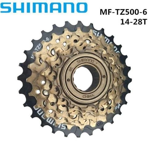 Líp 6 MTB Shimano MF-TZ500-6