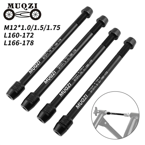 Trục sau xe đạp MUQZI cho xe road phanh đĩa độ để lắp rulo kẹp