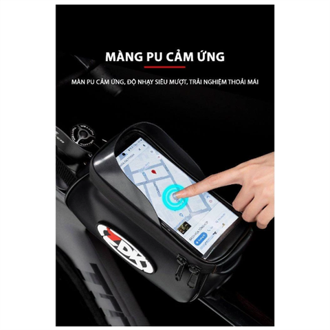 Túi khung trên xe đạp ZDK S4 chống nước để được điện thoại