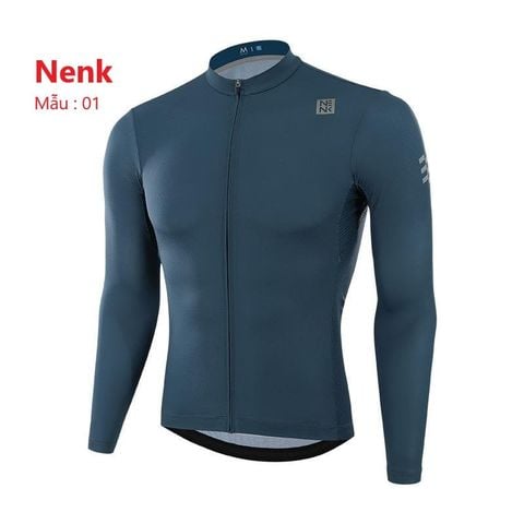 Áo dài tay NENK Men's Plain LS Jersey mẫu 01